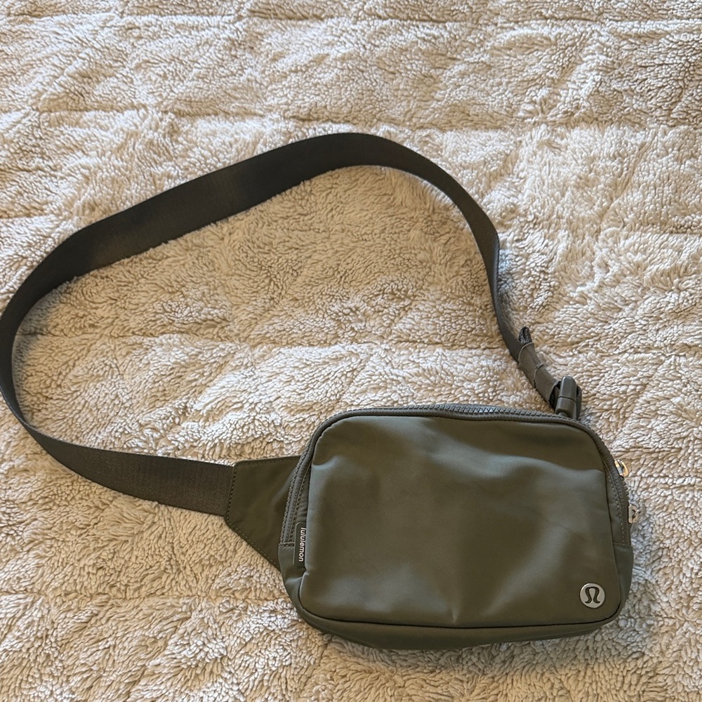 lululemon athletica Olive Green Crossbody Bag